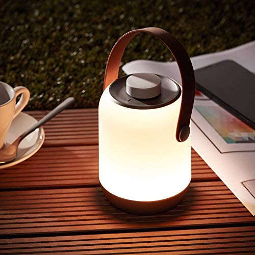 Lightbox LED Tischlampe für den Garten mit...