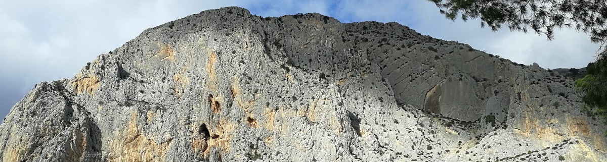 Klettern im Klettergebiet El Chorro